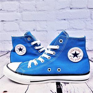 Converse All-Star High Tops Shoes Blue Kids Size 3